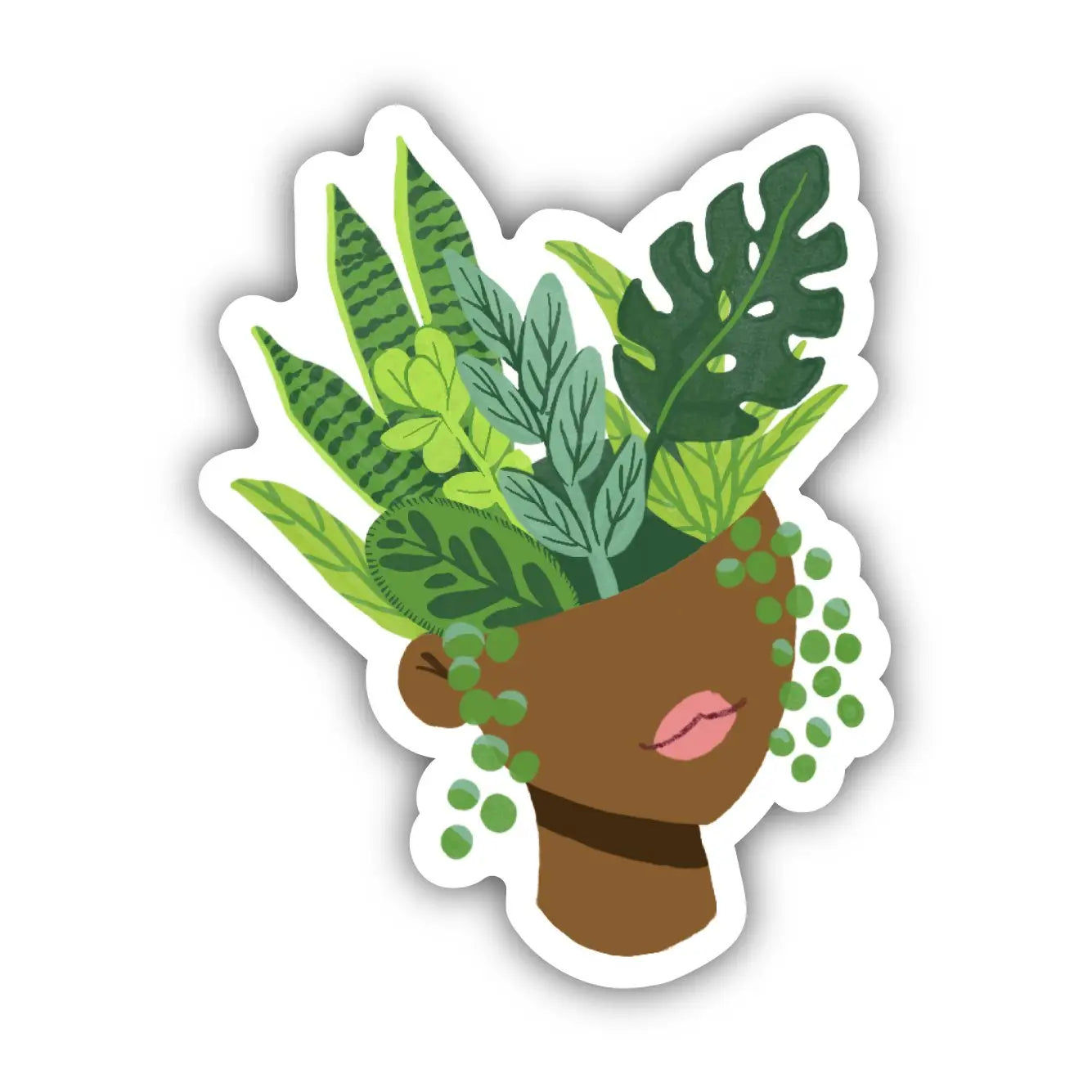 Face Planter Pot Sticker