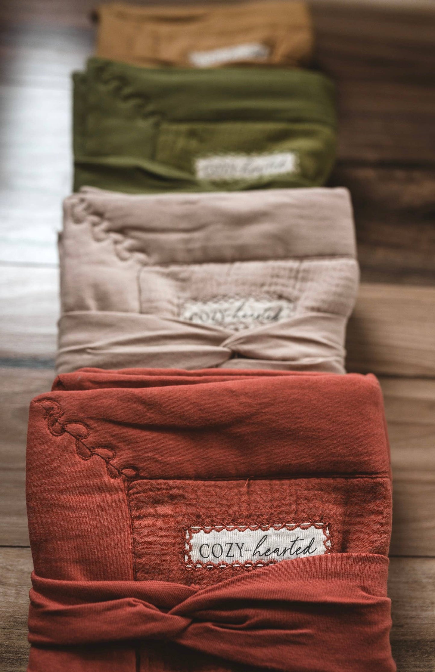 The Mini Cozy Lovey – Organic Cotton Baby Security Comfort