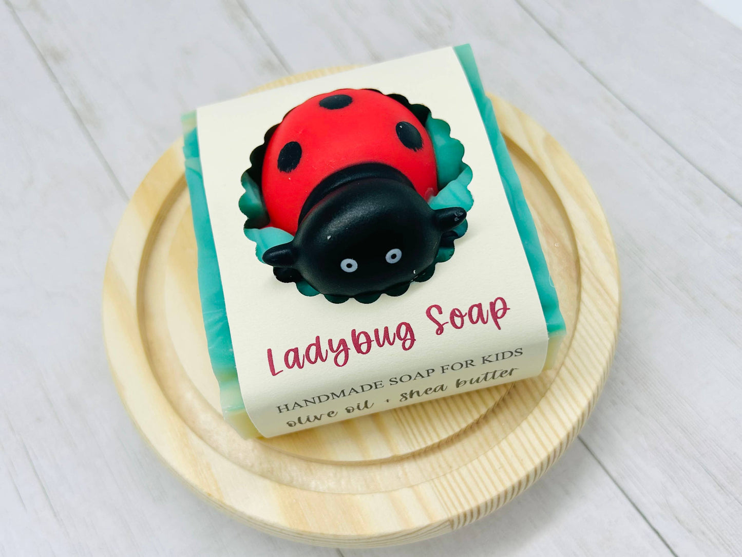 Ladybug Handmade Soap Bar