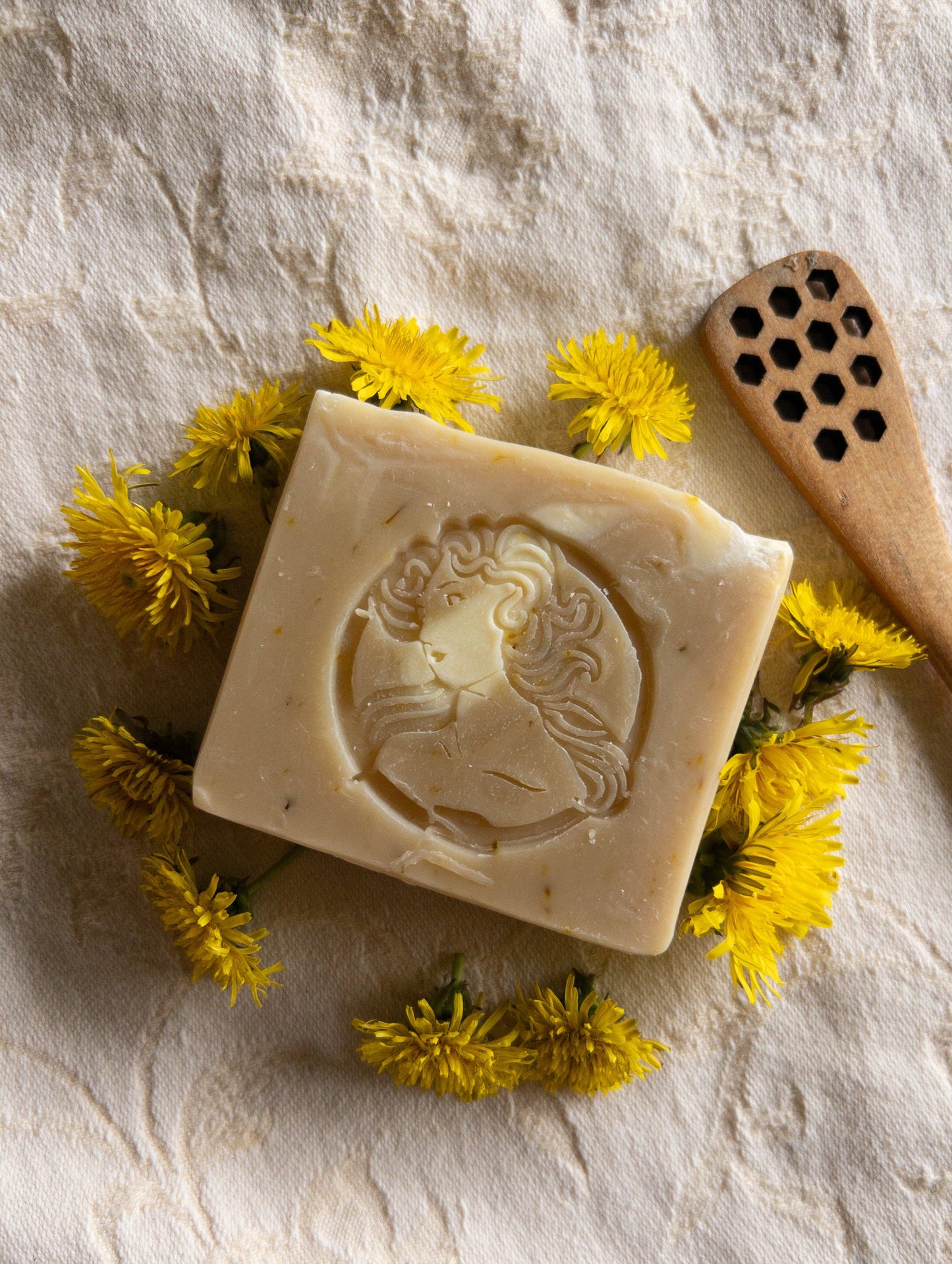 Dandelion Honey Limited Release Handcrafted Palm Free Soap