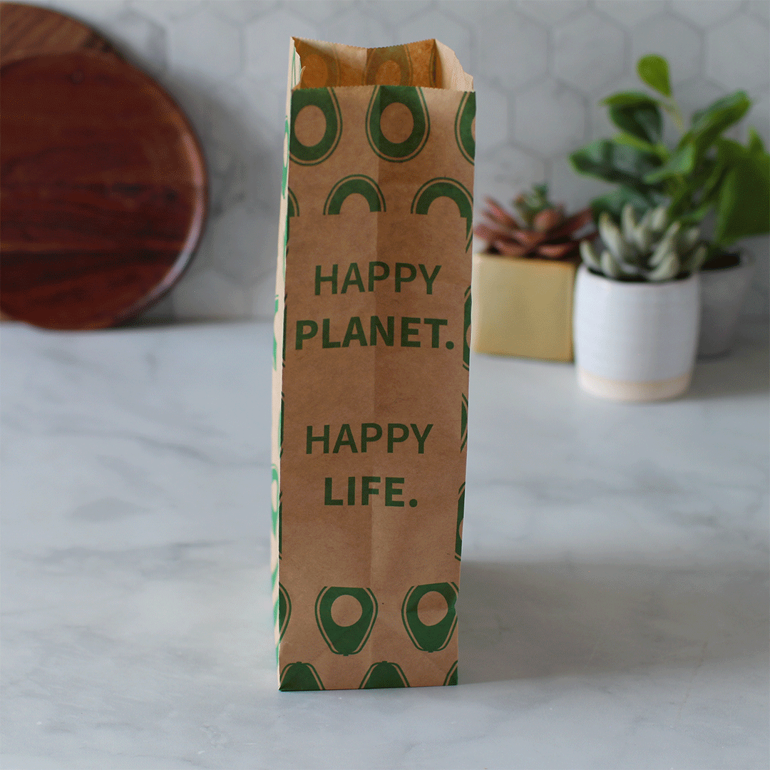 Recyclable Paper Lunch Sacs