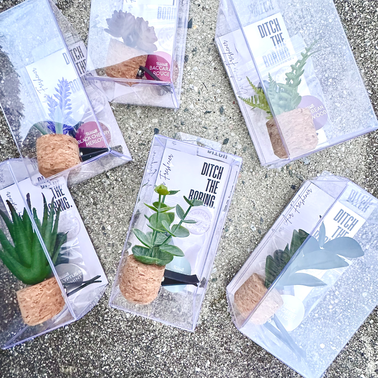 Plant Car Vent Clip Air Freshener Diffuser