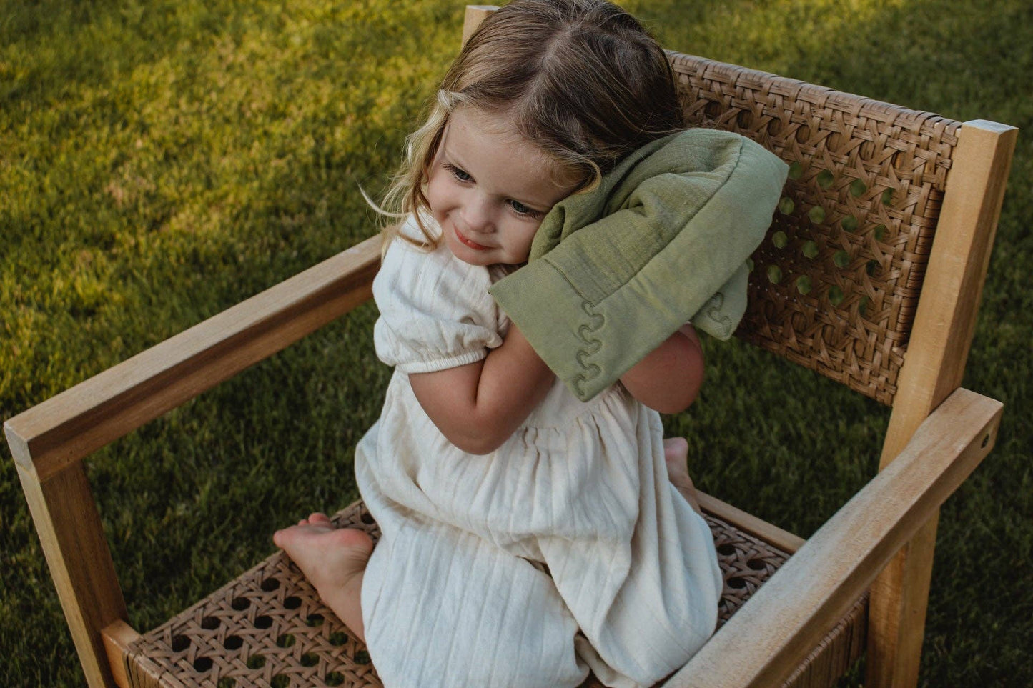 The Mini Cozy Lovey – Organic Cotton Baby Security Comfort