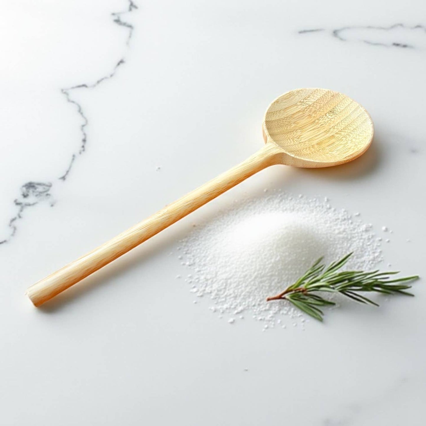 Bamboo Serving Spoon | Circle
