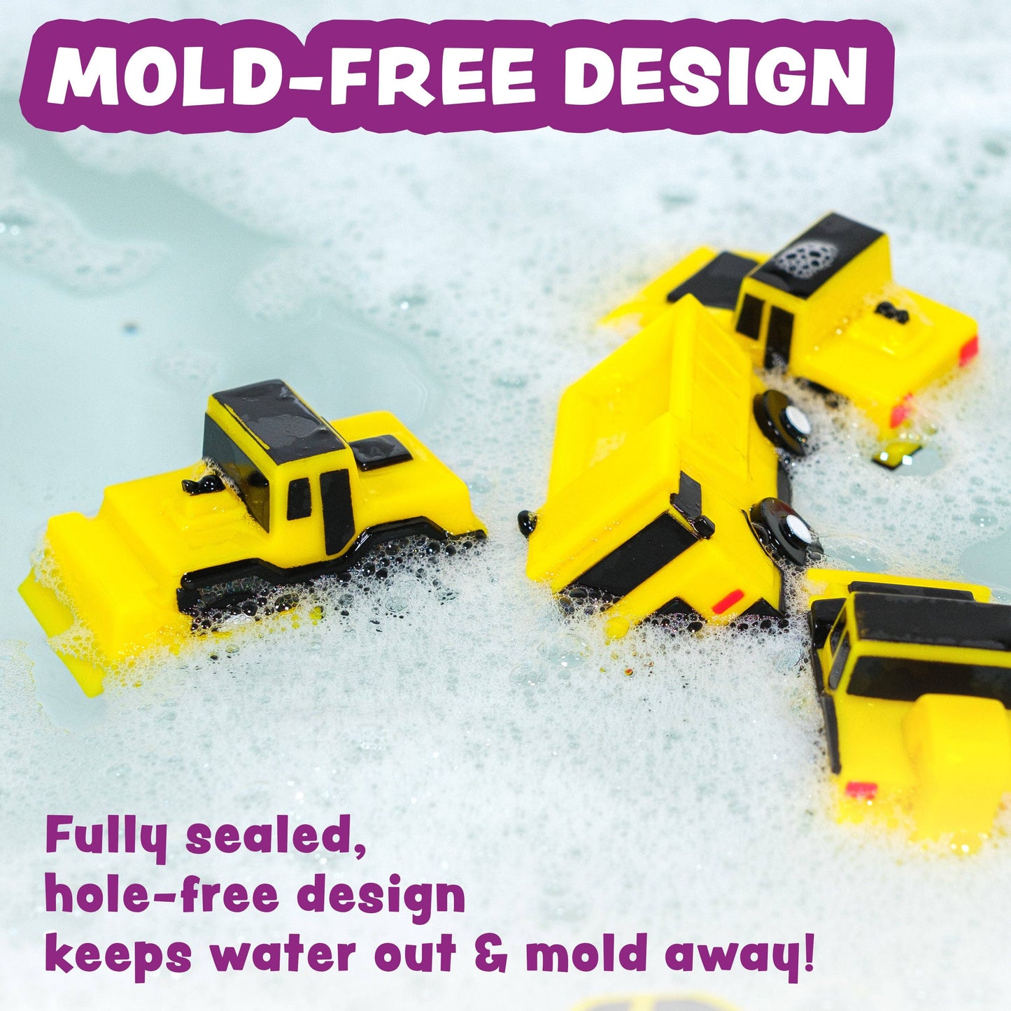 Tub Works® Construction™ Trucks Mold Free