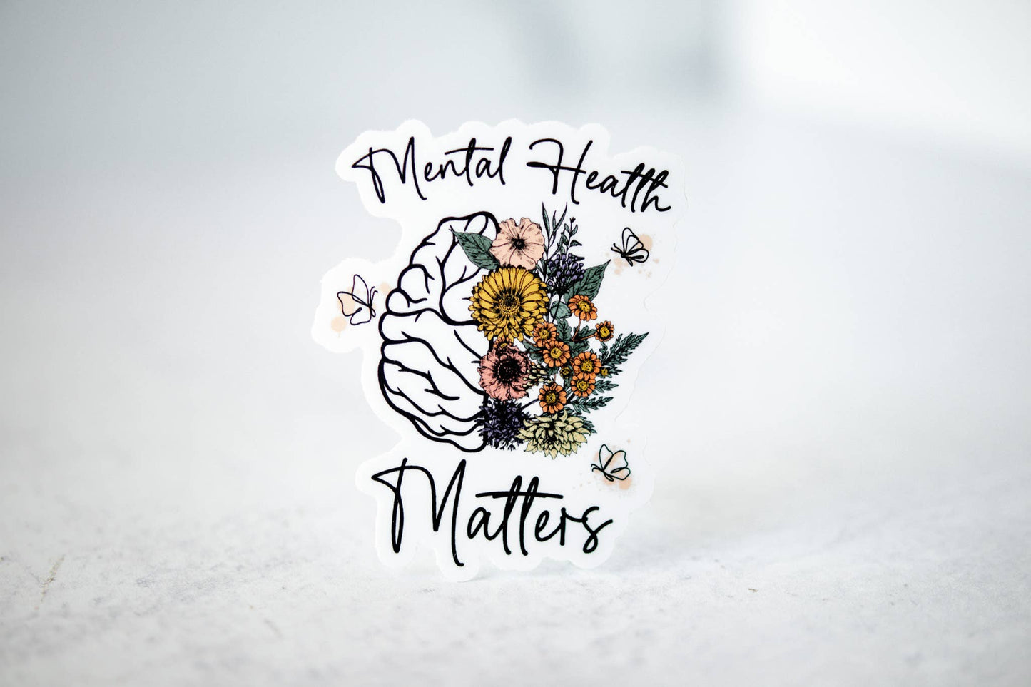 Mental Health Matters, Vinyl Sticker, 3x3 in.