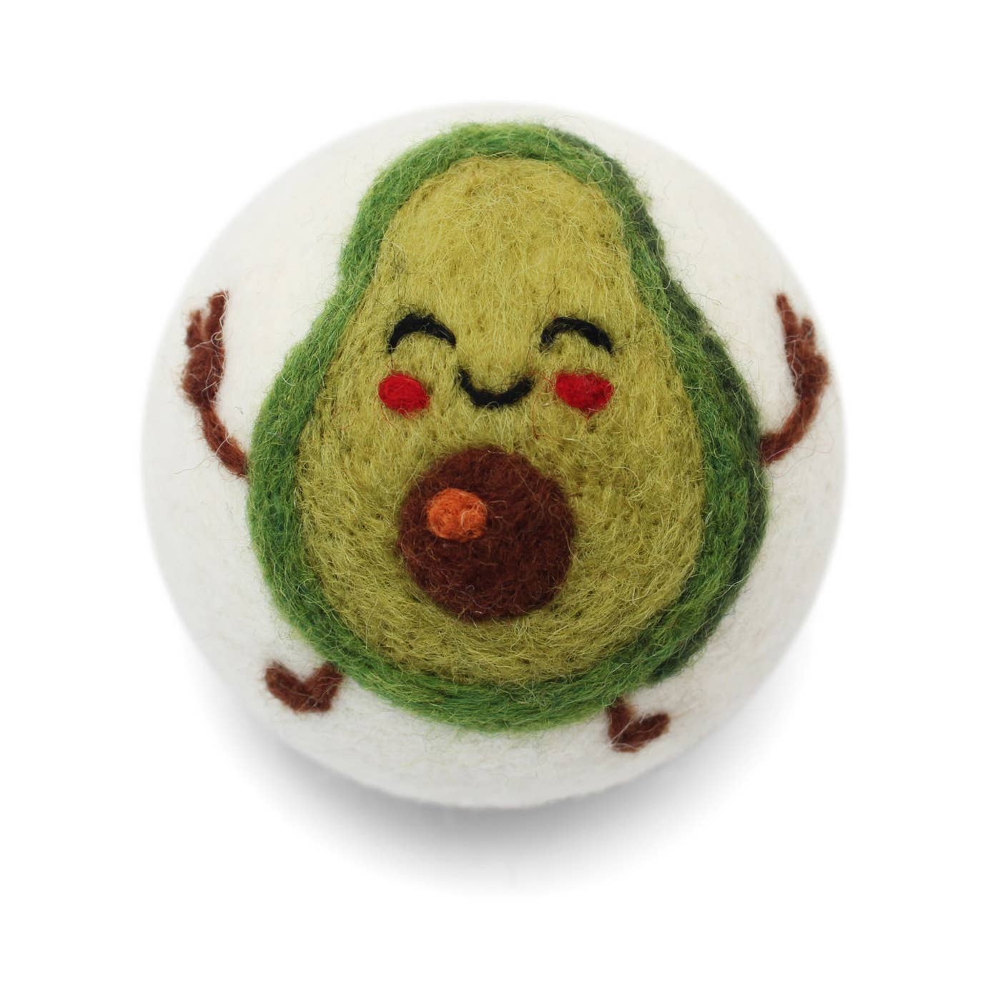 Avocado Flamingo Hedgehog Balloon Pickle Wool Dryer Balls
