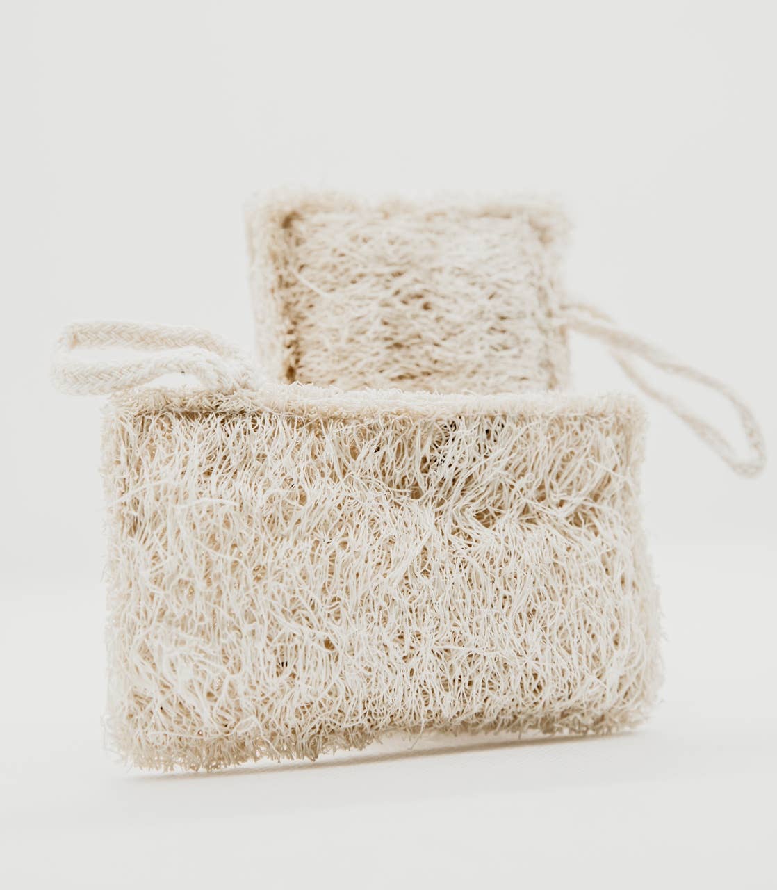 1 Natural Loofah Sponge | Doubled Layered | Plant-Based