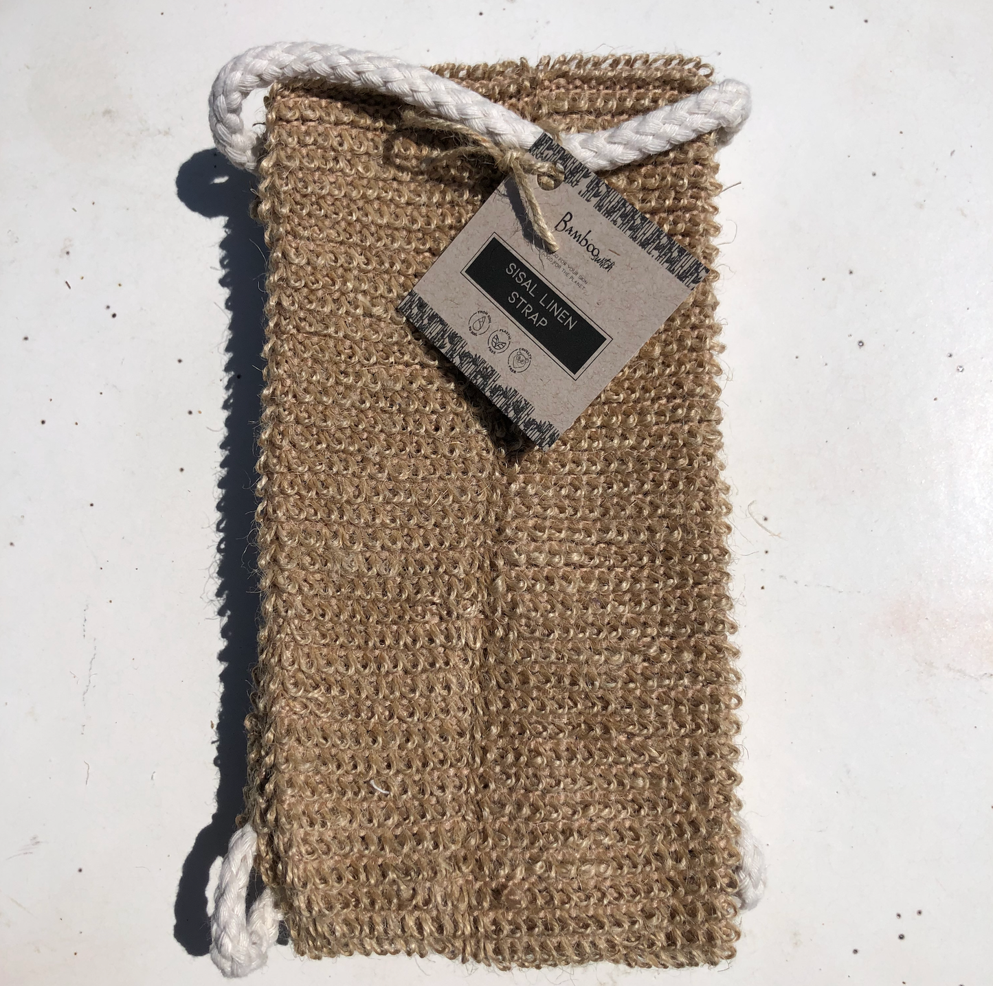 Sisal Linen Back Exfoliating Strap | Gift Bestseller