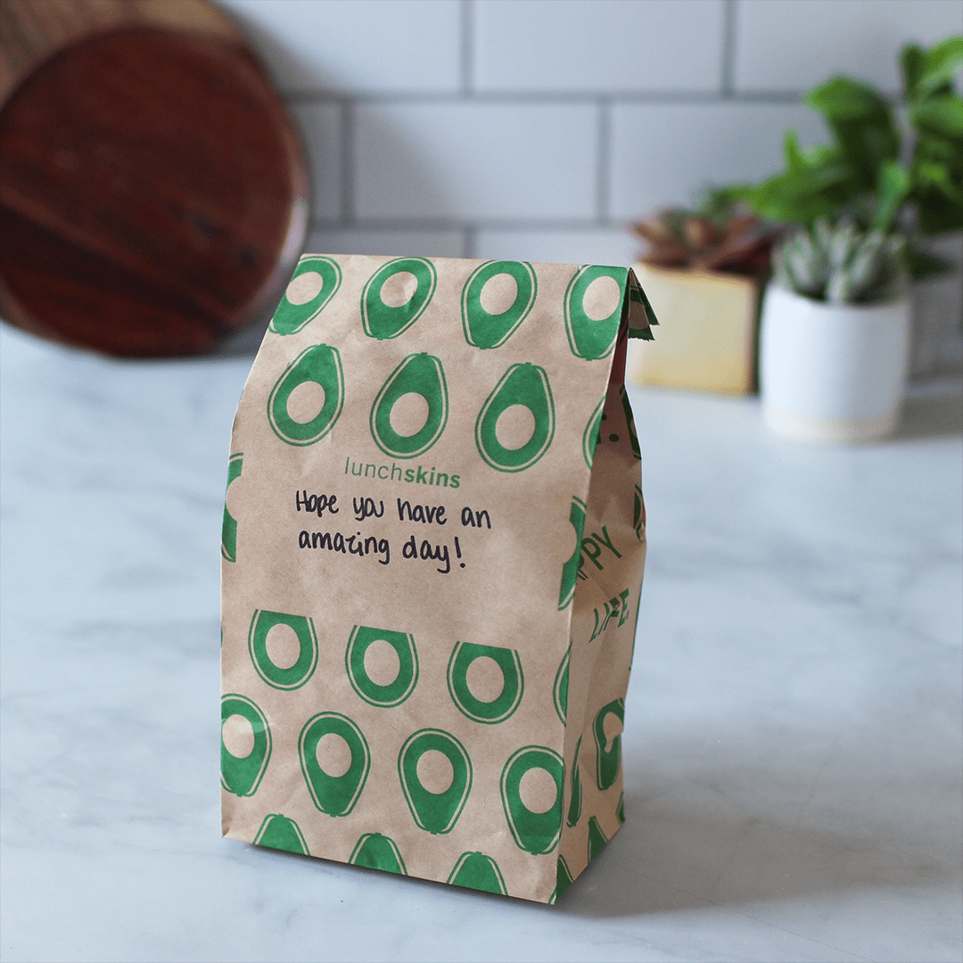 Recyclable Paper Lunch Sacs
