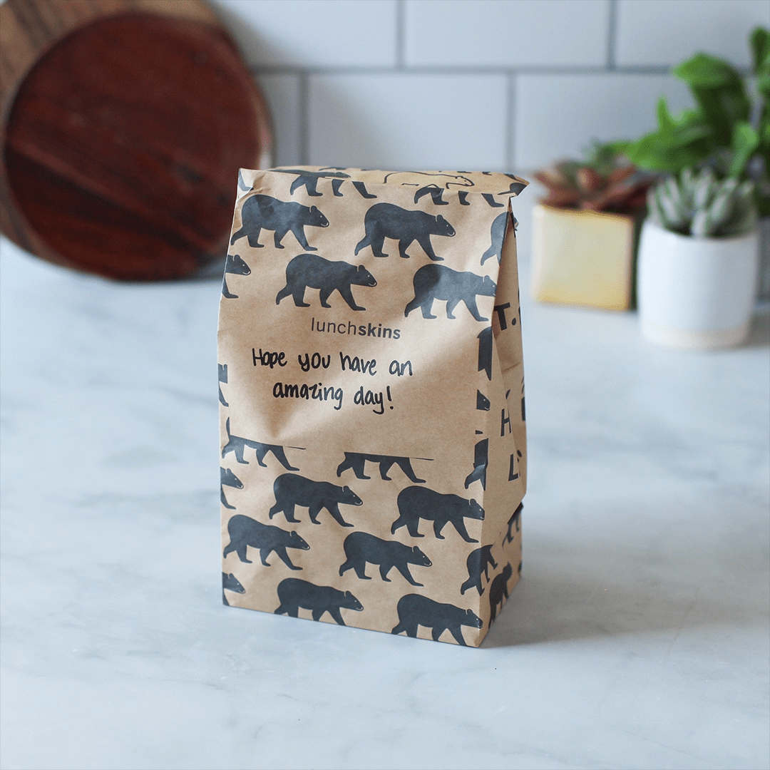 Recyclable Paper Lunch Sacs