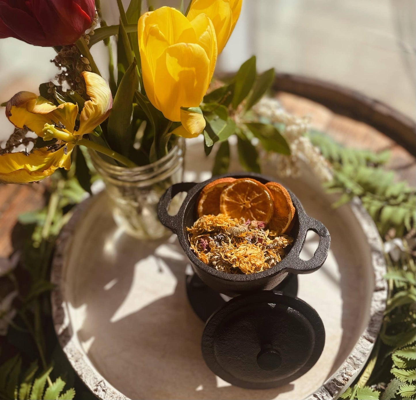 Spring Reset Simmer Pot
