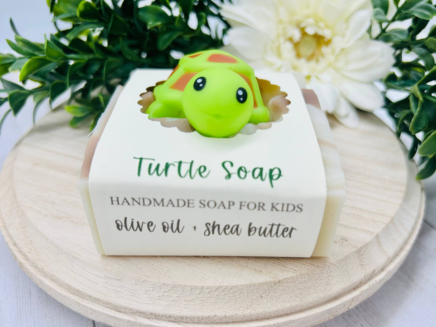 Turtle Soap Bar for Kids