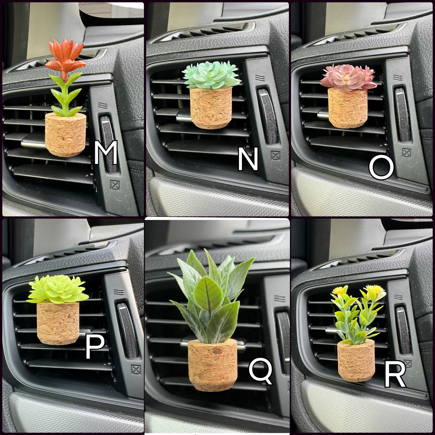Plant Car Vent Clip Air Freshener Diffuser