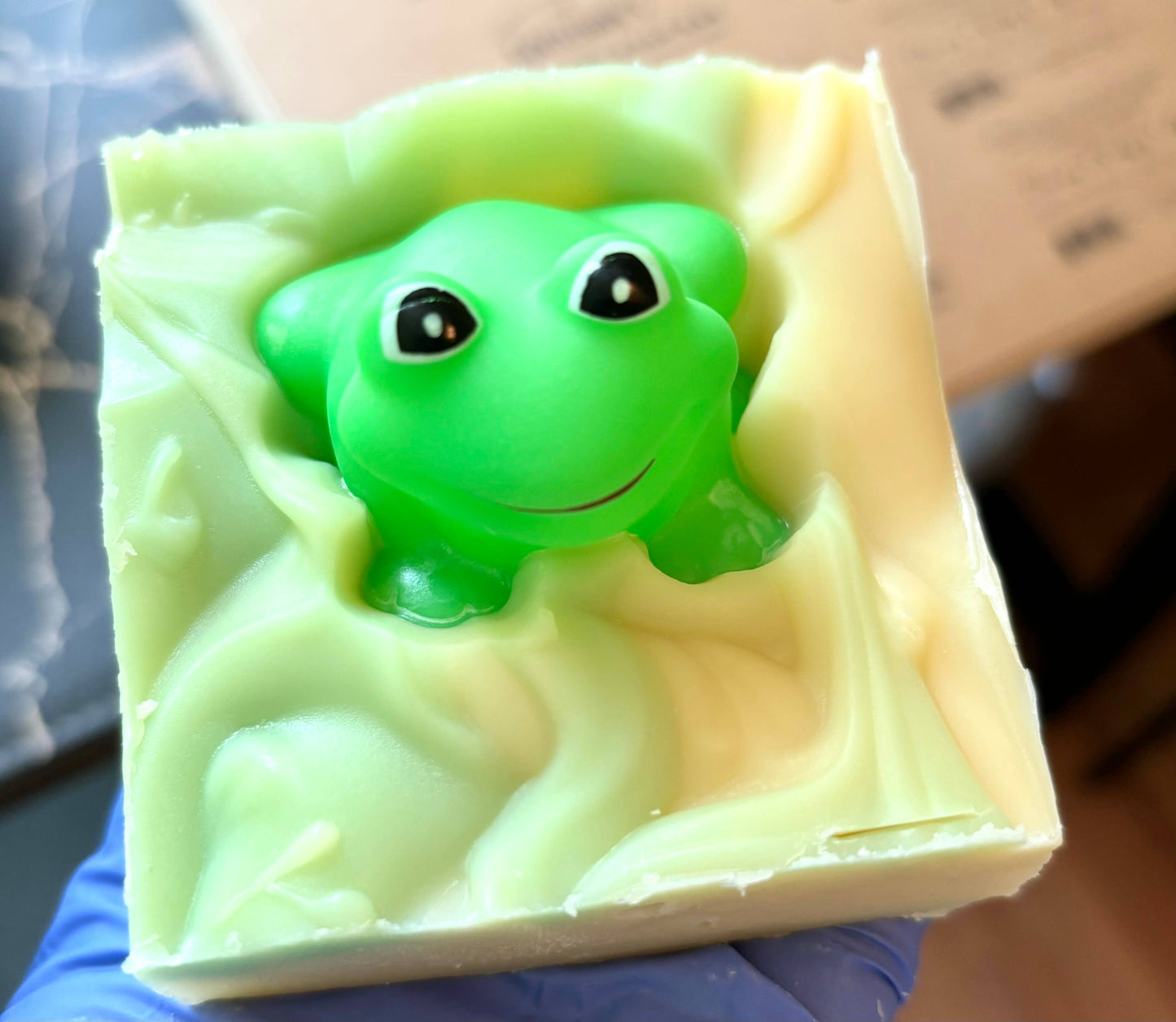 Froggy Soap Bar for Kids
