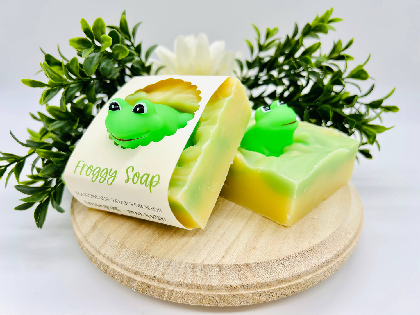 Froggy Soap Bar for Kids