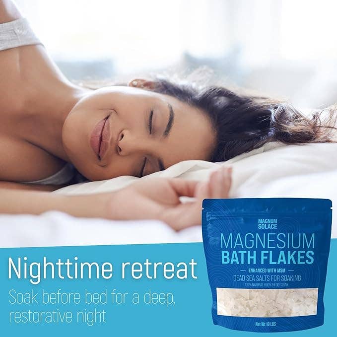 Magnesium Bath Flakes W/ MSM