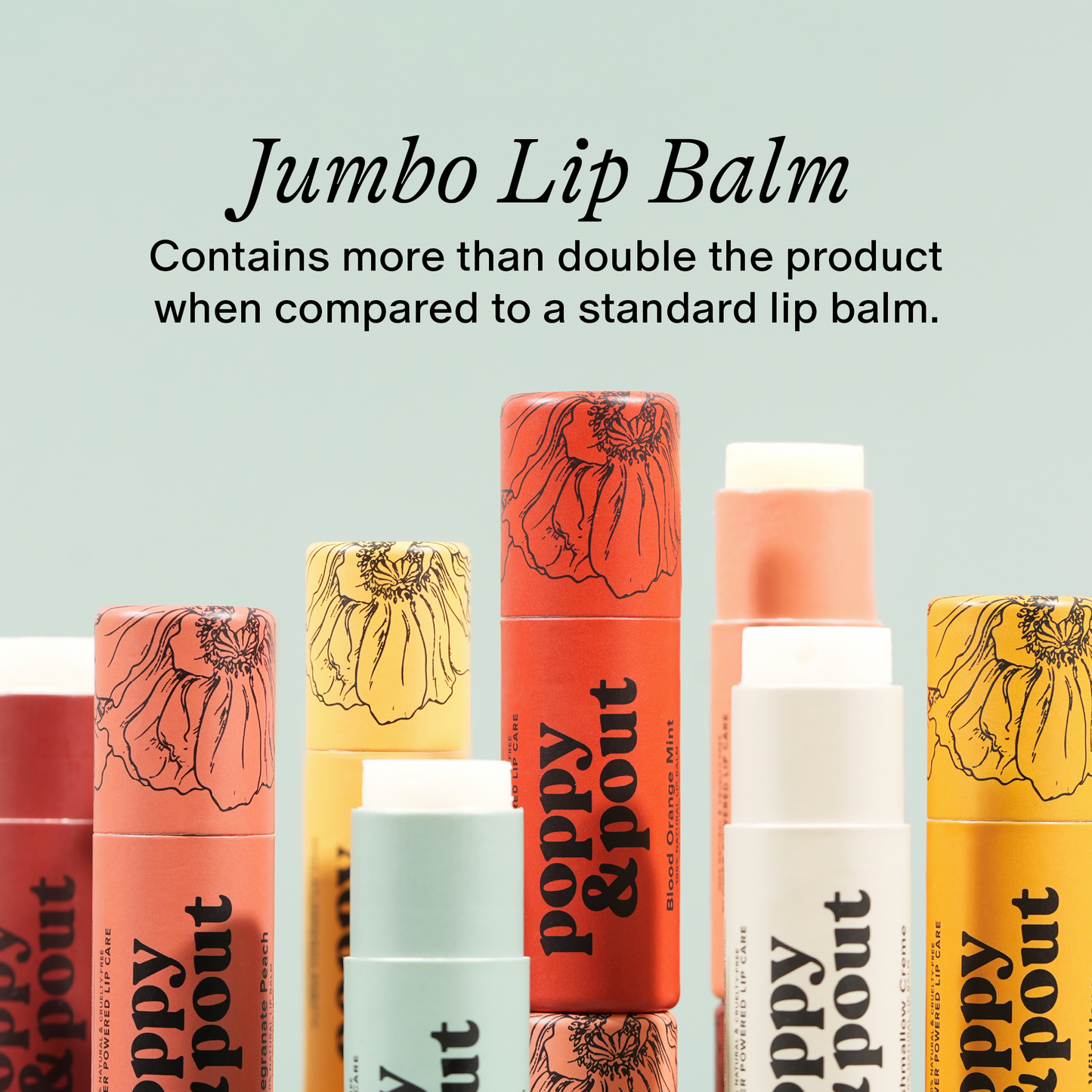 Poppy & Pout Lip Balm - Marshmallow Creme