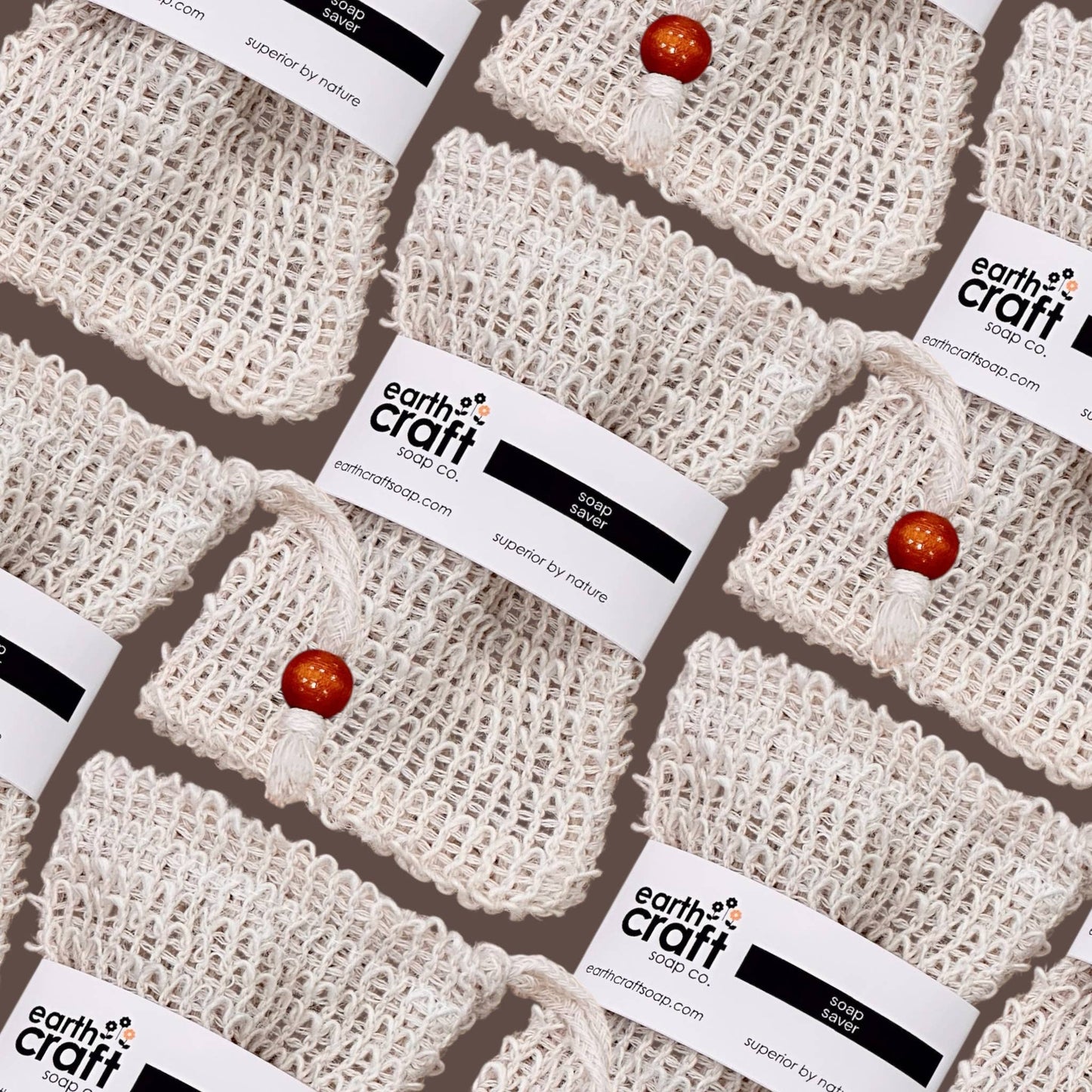 EarthCraft Natural Sisal Soap Saver Bags – Zero-Waste