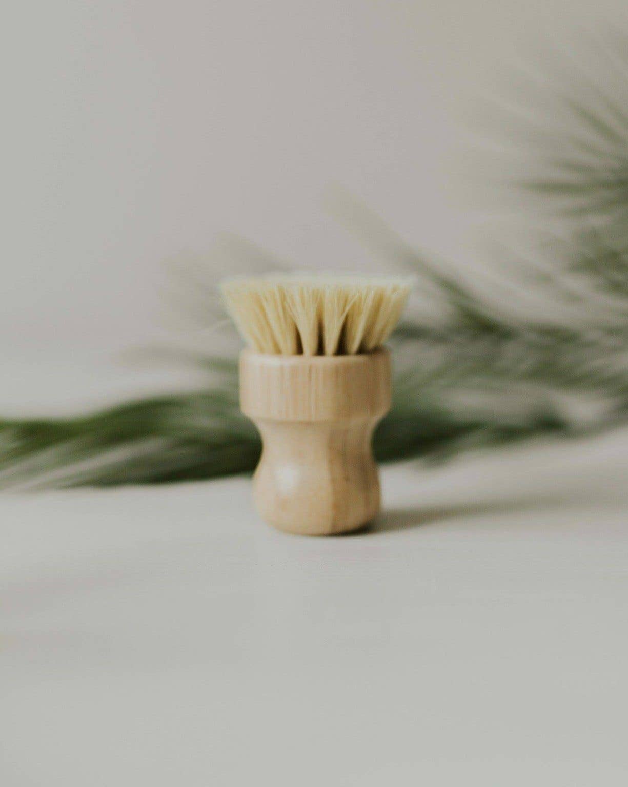 Solid Dish Soap Bar W/ Bamboo Brush| Bergamot + Lime