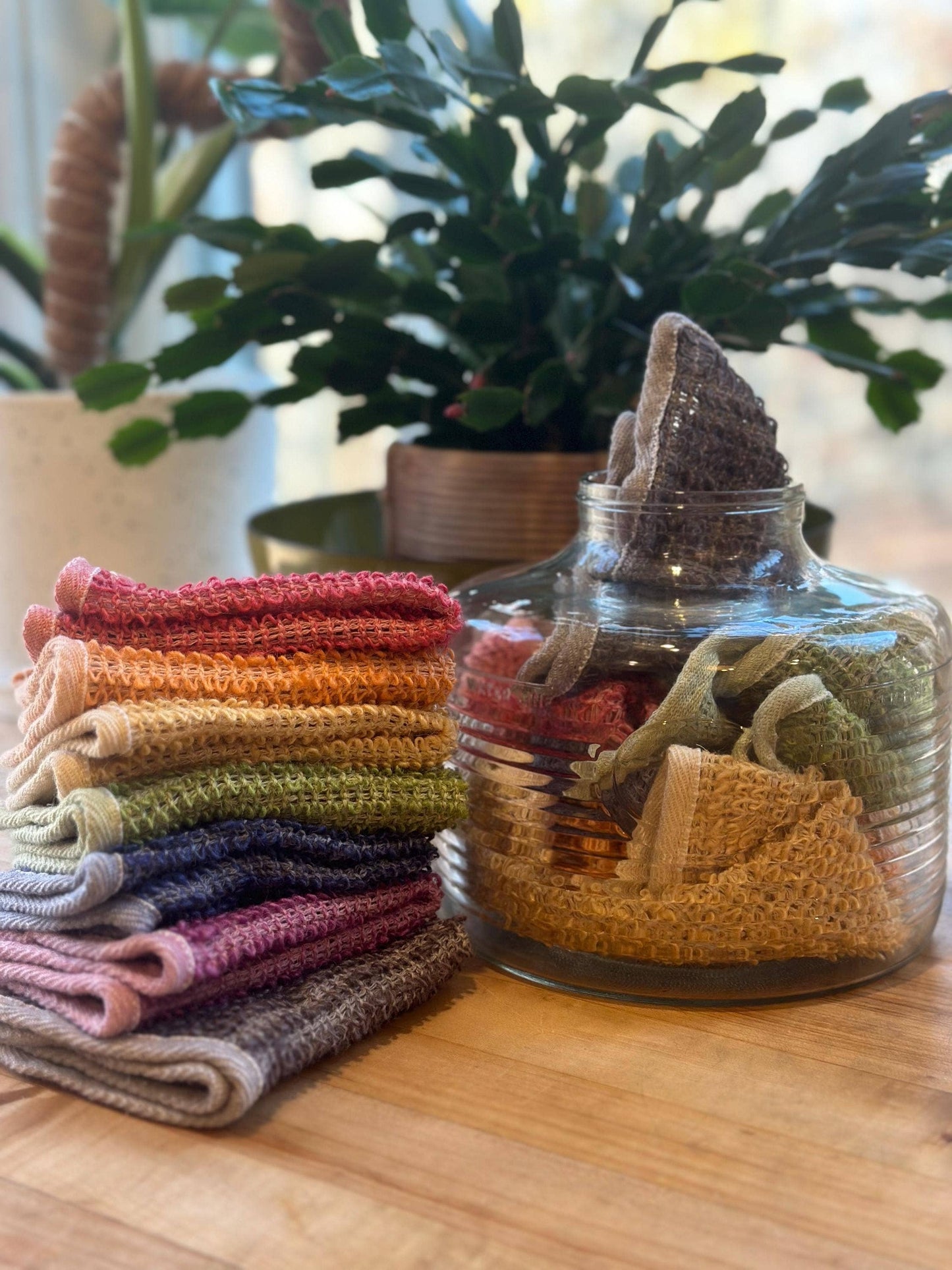 Hemp Exfoliating Washcloths