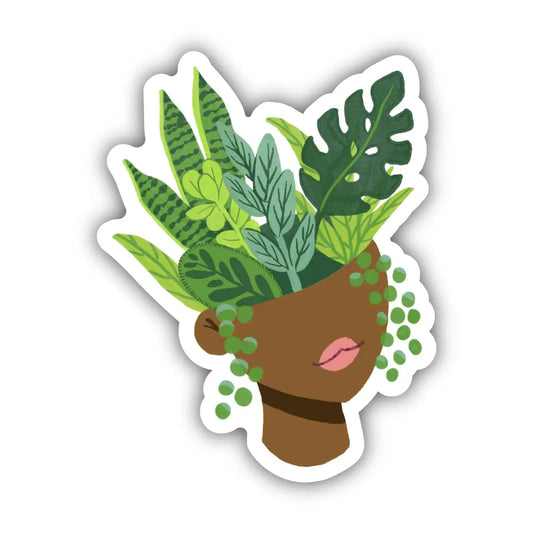 Face Planter Pot Sticker