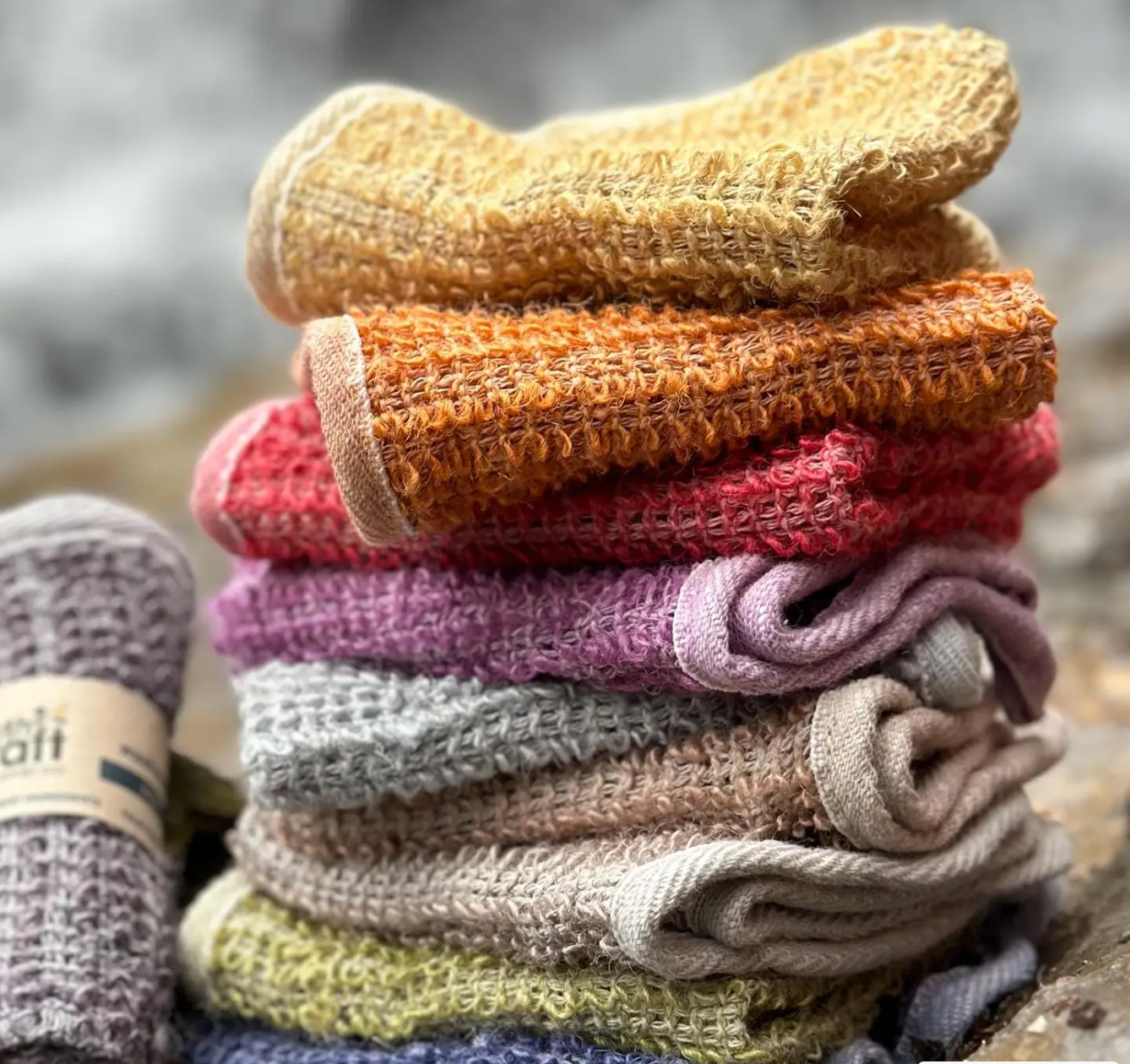 Hemp Exfoliating Washcloths