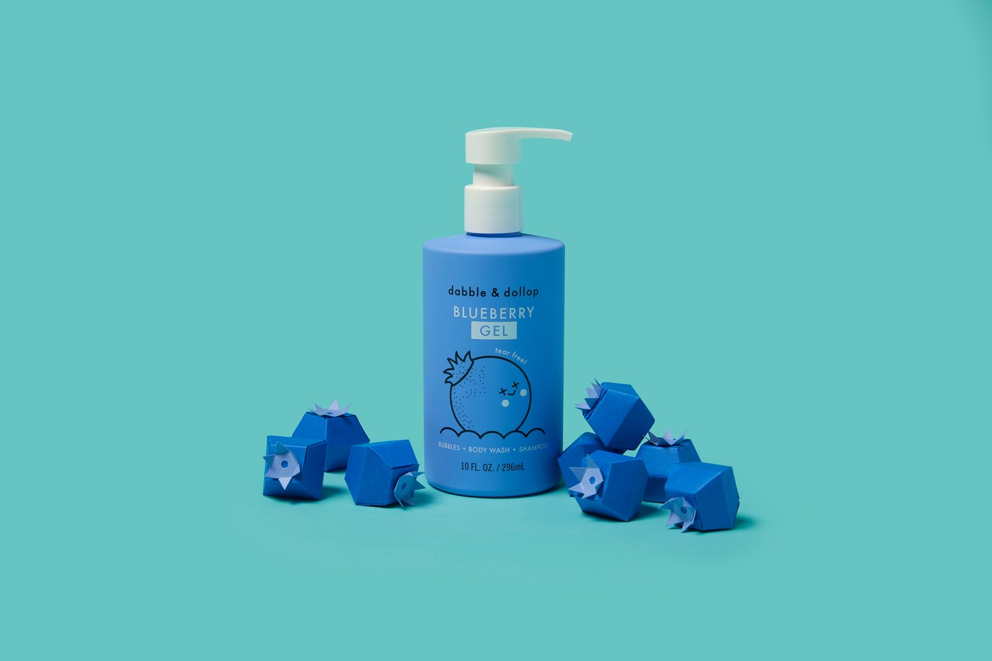 Tear-Free Shampoo, Body Wash, & Bubbles - Blueberry