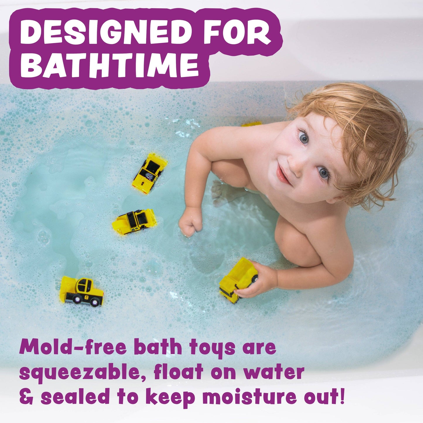 Tub Works® Construction™ Trucks Mold Free