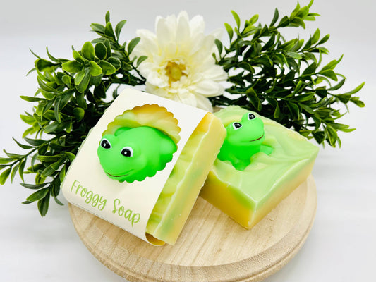 Froggy Soap Bar for Kids