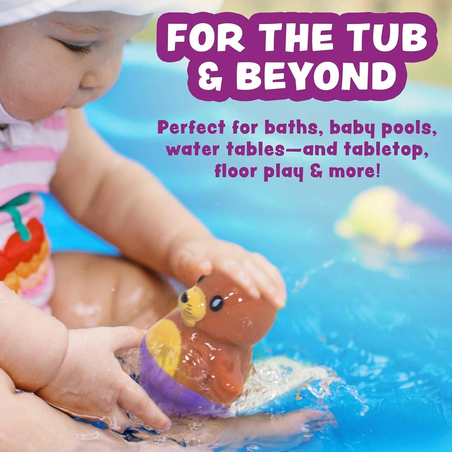 Tub Works® Tub Bobbers™ Watertight Bath Toys