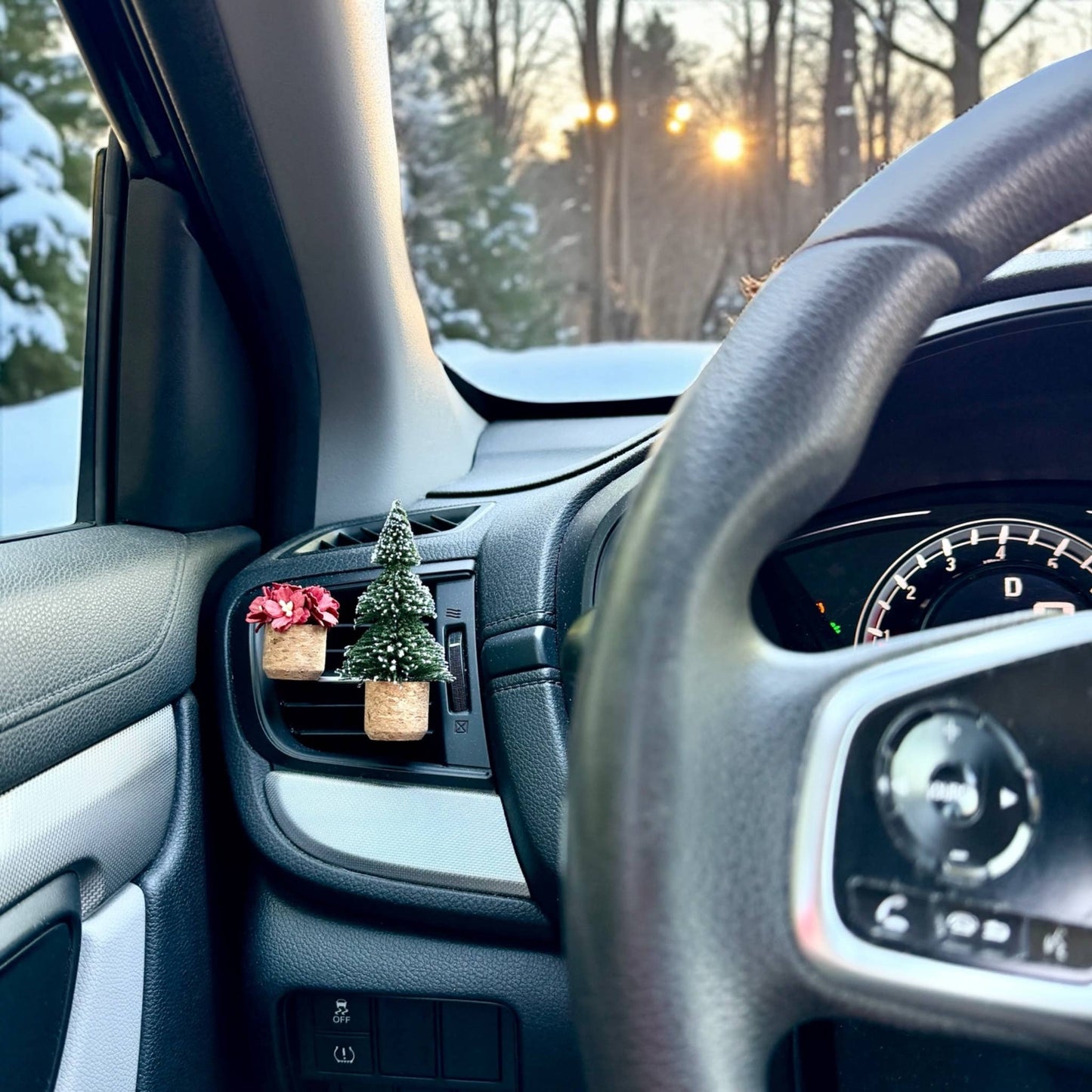 Christmas Tree Vent Clip Car Air Freshener