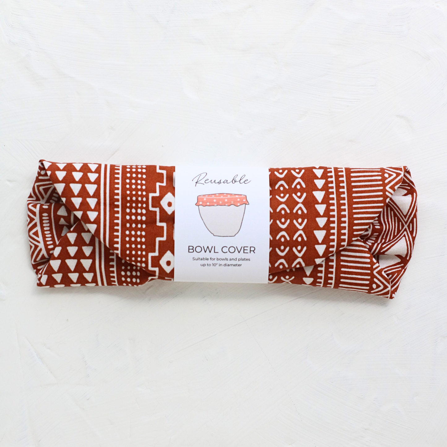 Reusable Cotton Bowl Cover ⋆ Motif Stripes