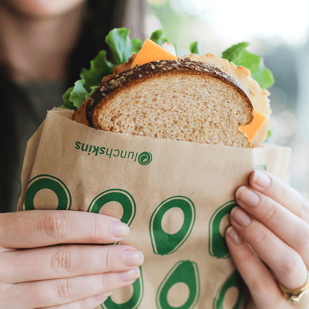Compostable Sandwich Bags Avocado 50 Count