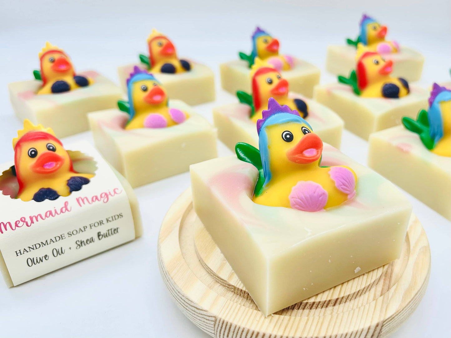 Mermaid Magic Handmade Soap Bar for Kids