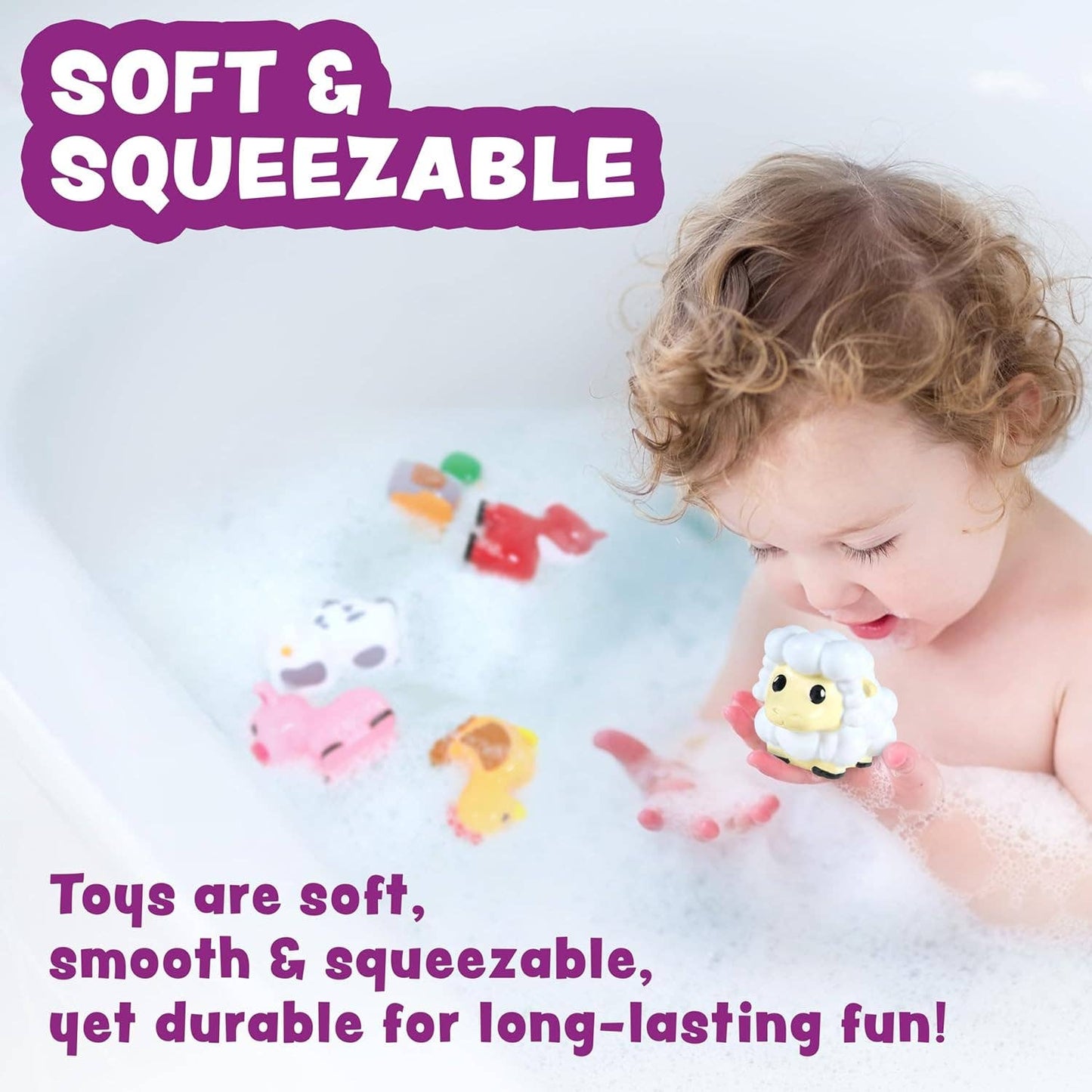Tub Works® Barnyard™ Mold Free Bath Toys