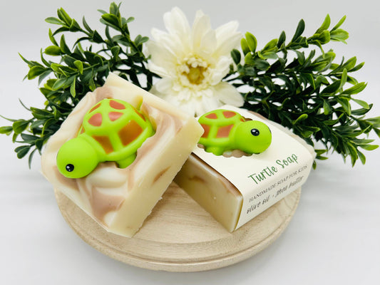Turtle Soap Bar for Kids