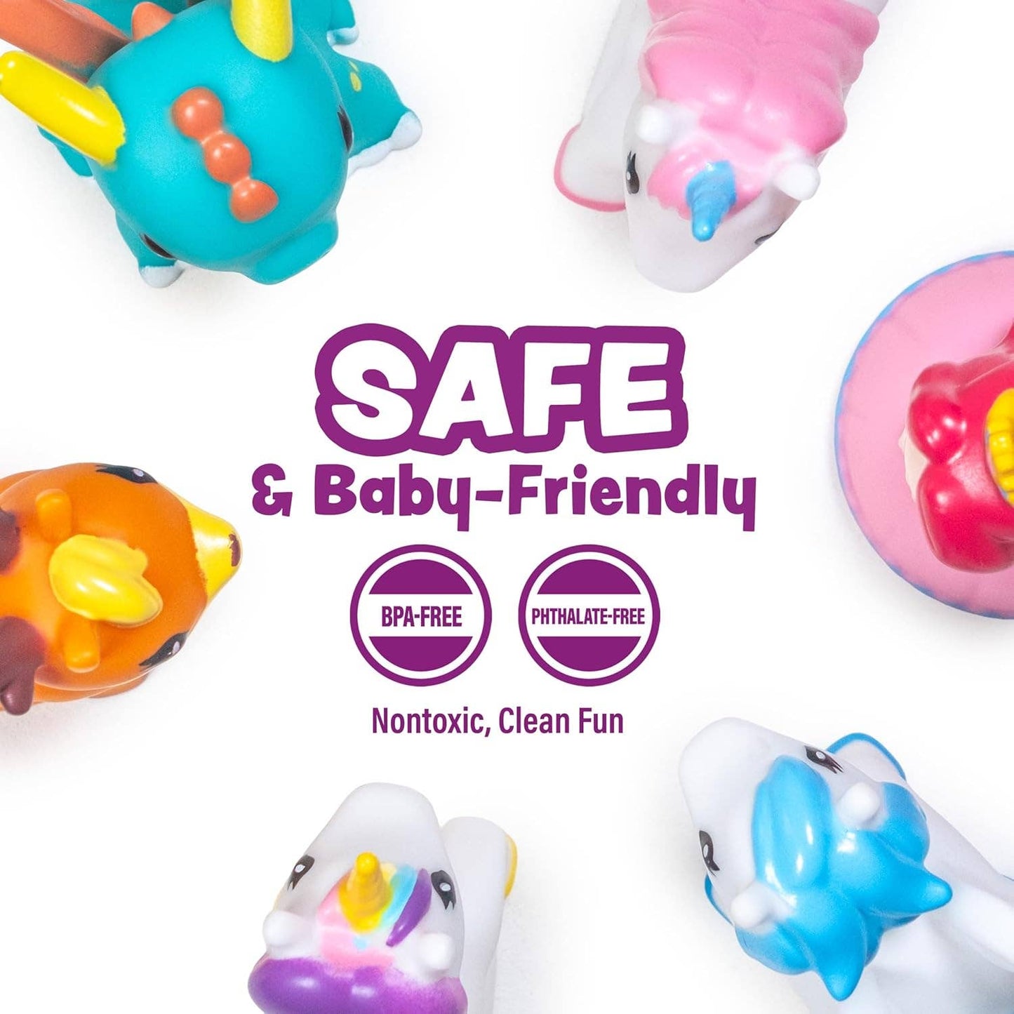 Tub Works® Fantasy™ Mold Free Bath Toys