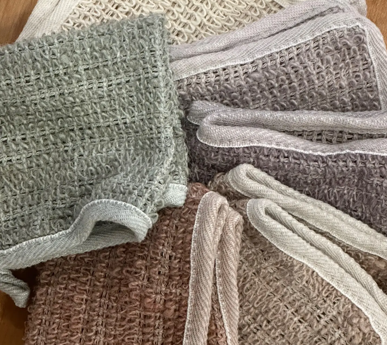 Hemp Exfoliating Washcloths