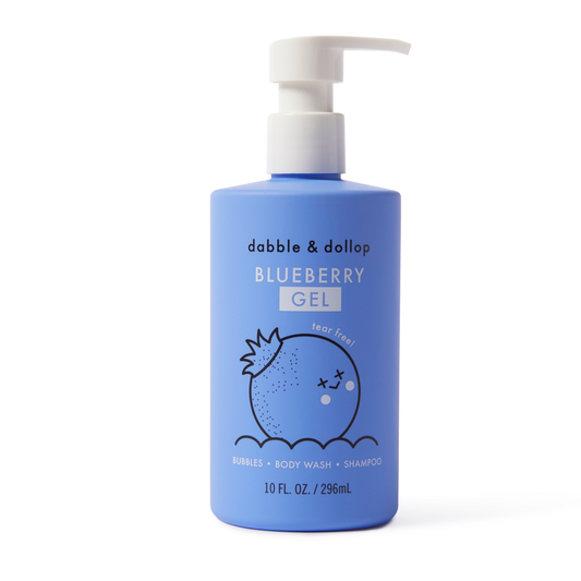 Tear-Free Shampoo, Body Wash, & Bubbles - Blueberry