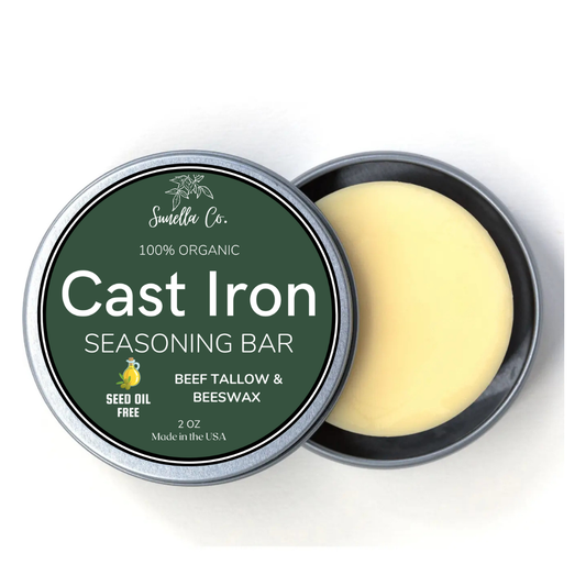 Cast Iron Seasoning Bar | SEED OIL FREE