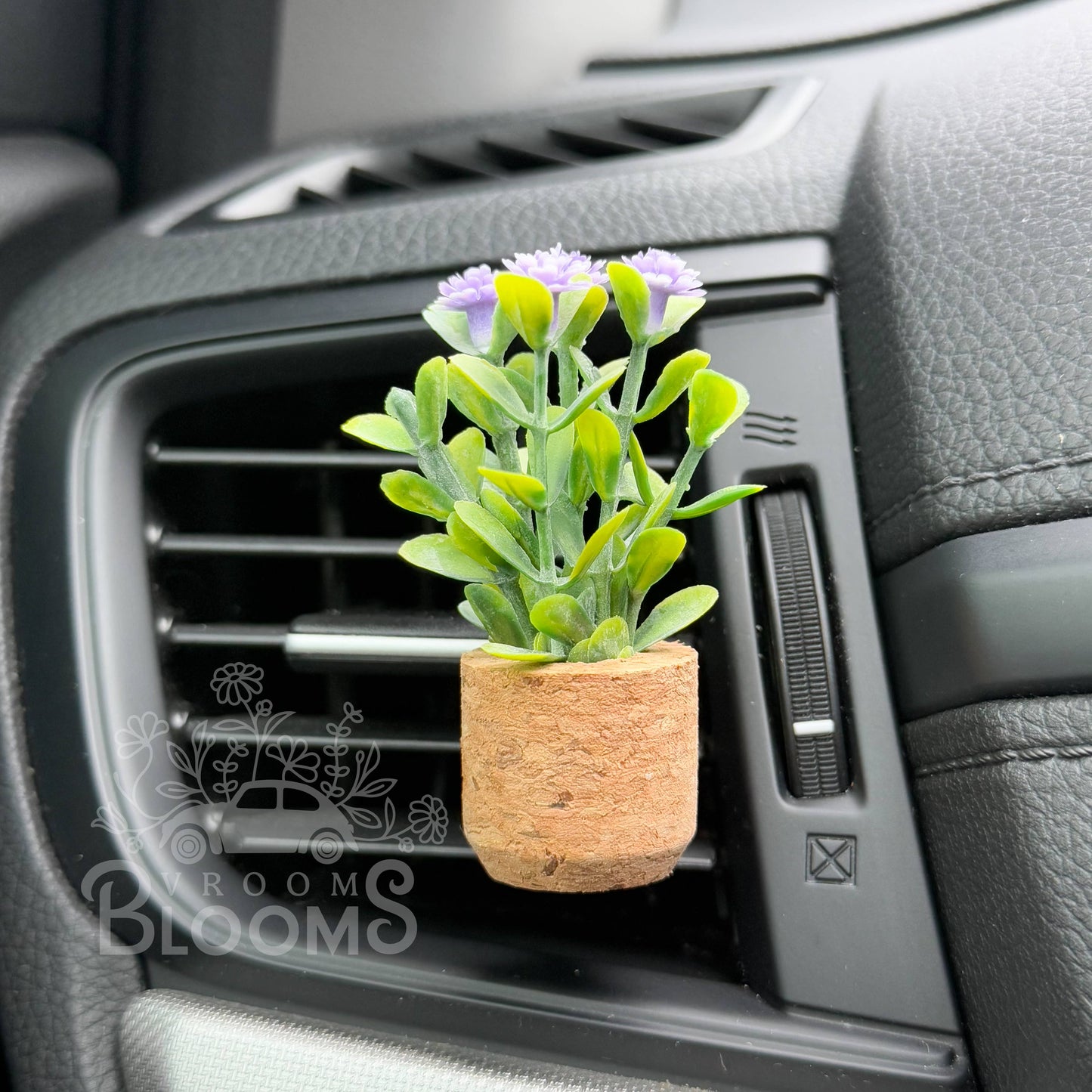 Flower Car Vent Clip Air Freshener Diffuser (Reusable)
