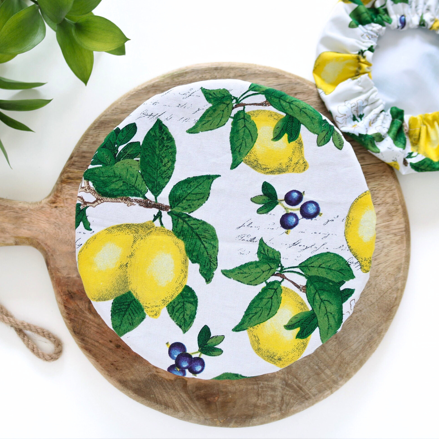 Reusable Cotton Bowl and Plate Cover ⋆ Sorrento Lemons