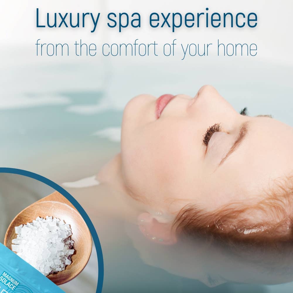 Magnesium Bath Flakes, Dead Sea Bath Salts