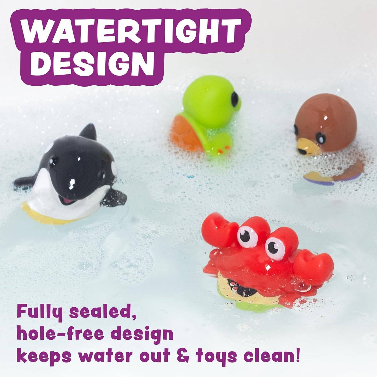 Tub Works® Tub Bobbers™ Watertight Bath Toys