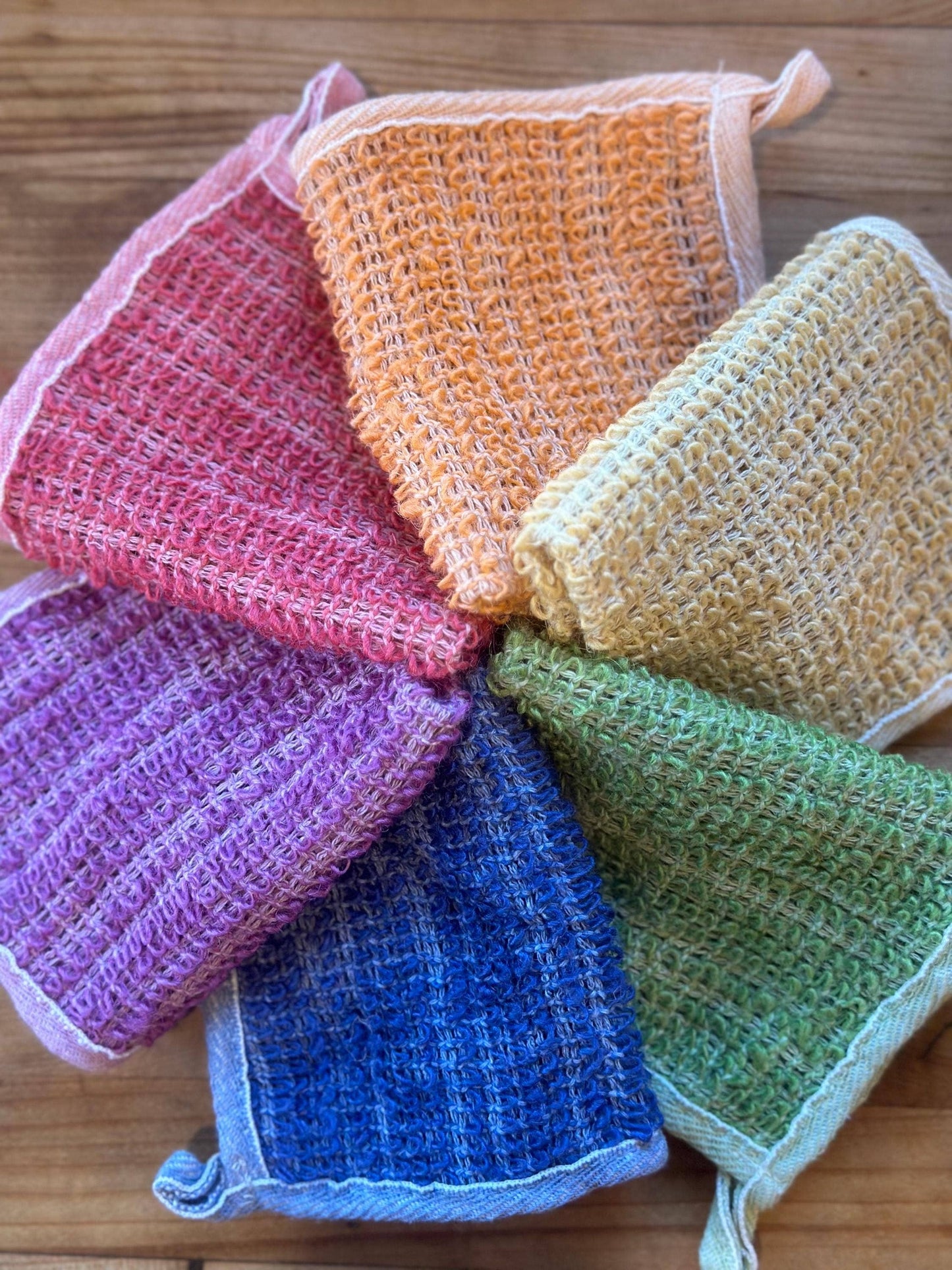 Hemp Exfoliating Washcloths