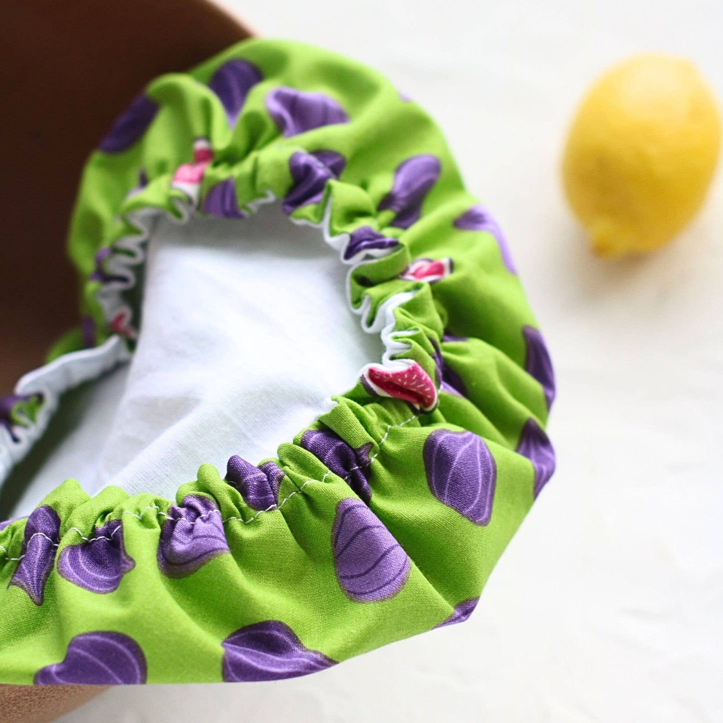 Reusable Bowl and Plate Cover ⋆ Figs | 100% Cotton Fabric