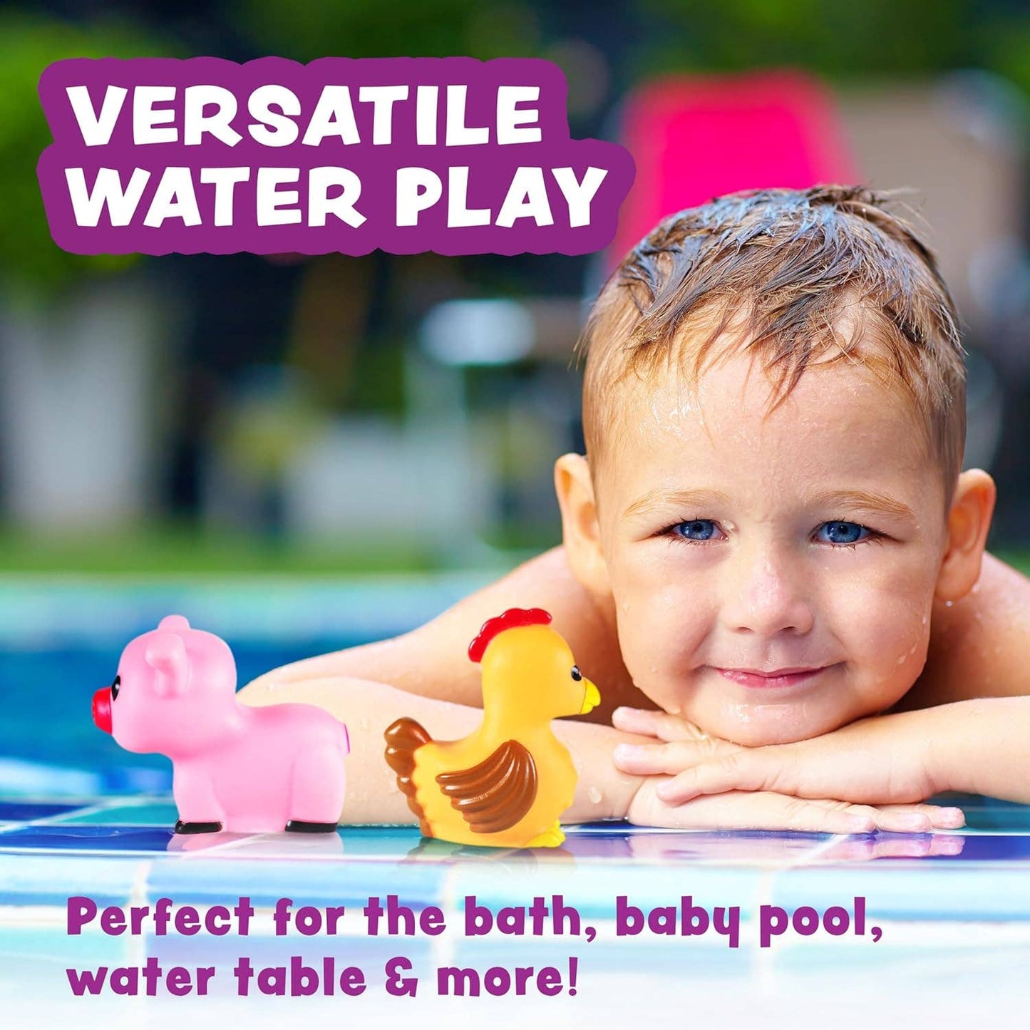 Tub Works® Barnyard™ Mold Free Bath Toys