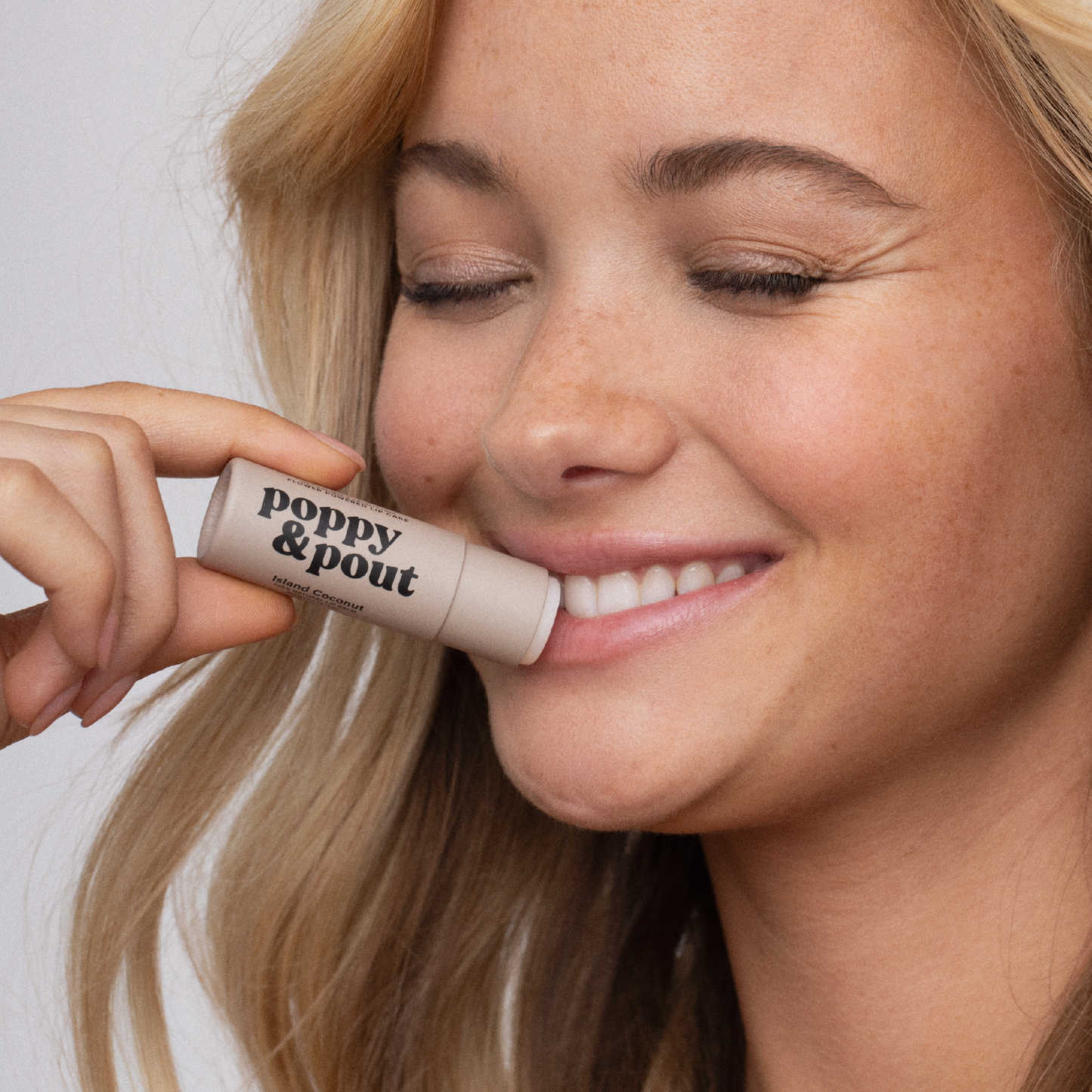 Poppy & Pout Lip Balm - Island Coconut