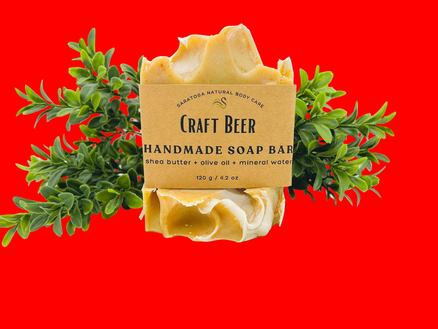 Craft Beer Handmade Soap Bar VEGAN COLD PROCESS